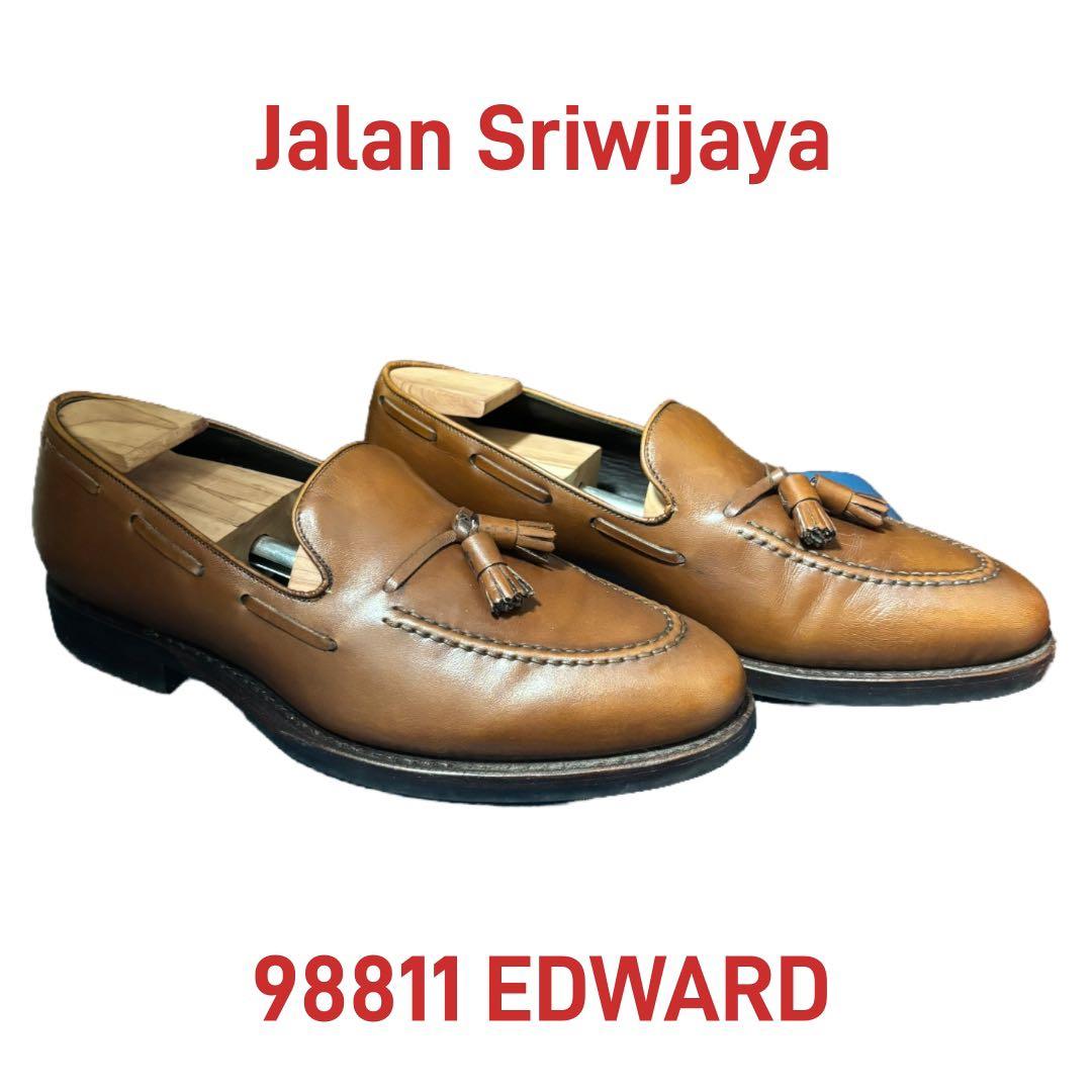 Y*a様 Jalan Sriwijaya EDWARD タッセルローファー　UK タッセルローファー ジャランスリワヤ ジャラン スリウァヤ BLACK