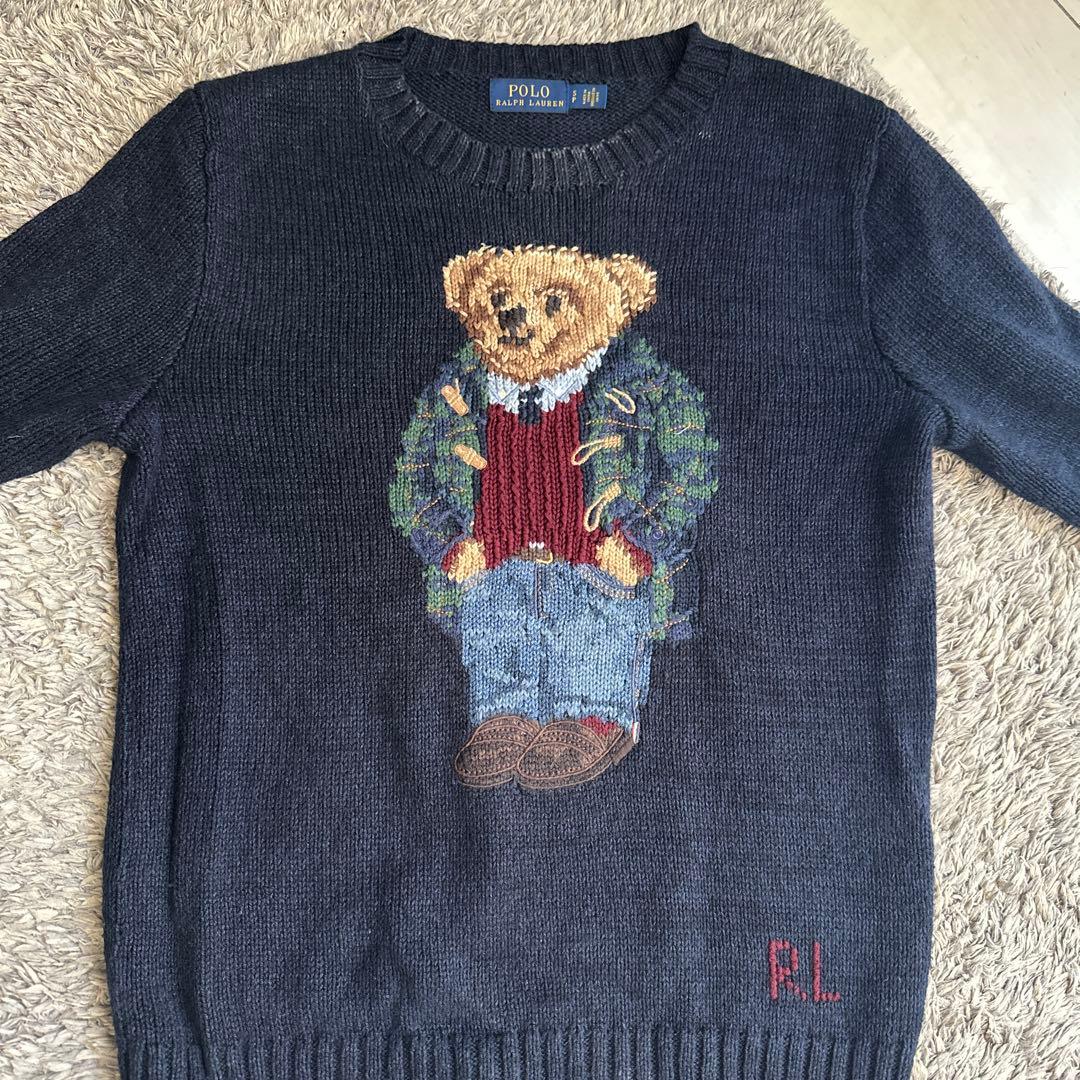 Polo Ralph Lauren クマ刺繍セーター S - メルカリ