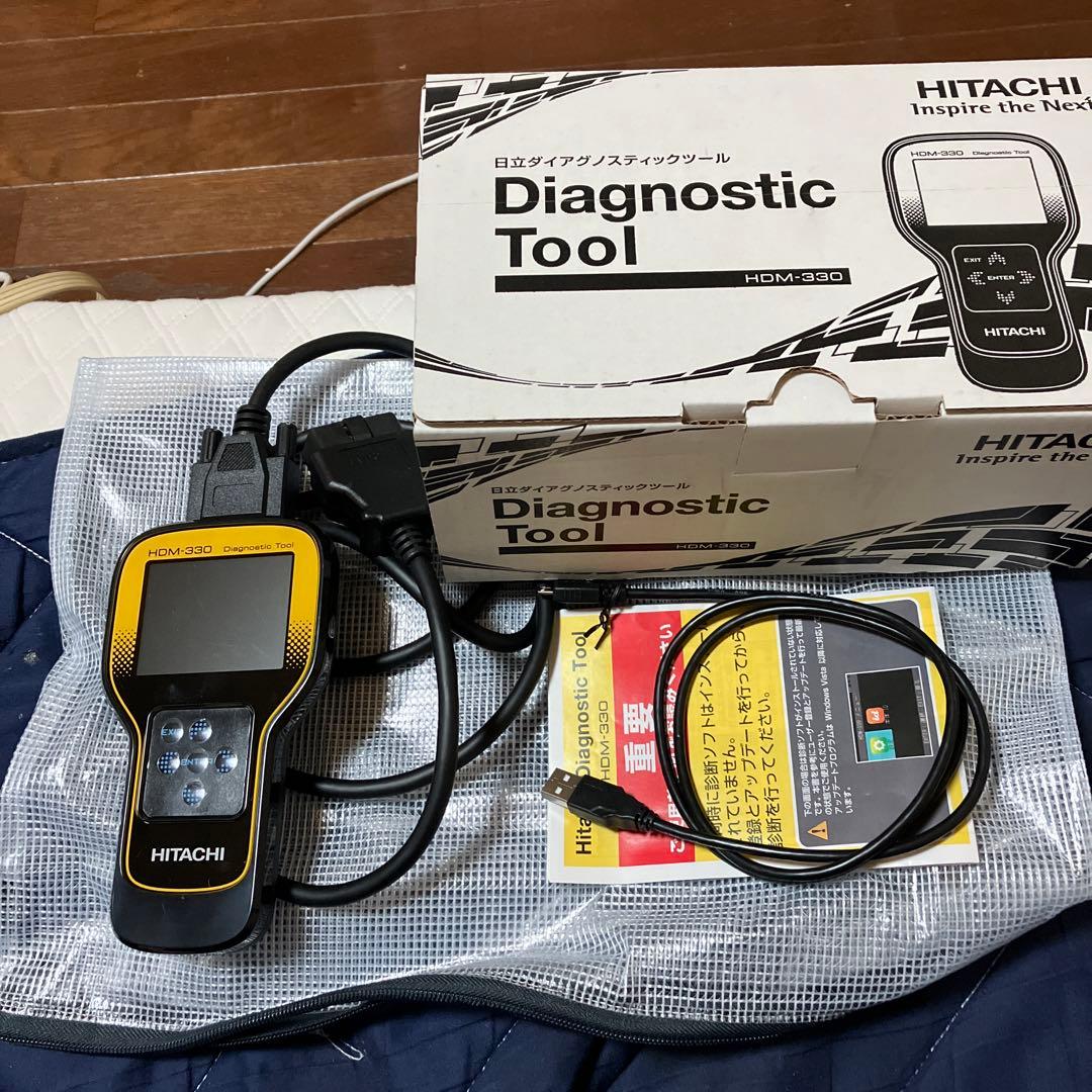 HITACHI HDM-330 日立 日本語 obd2 診断機 - メルカリ