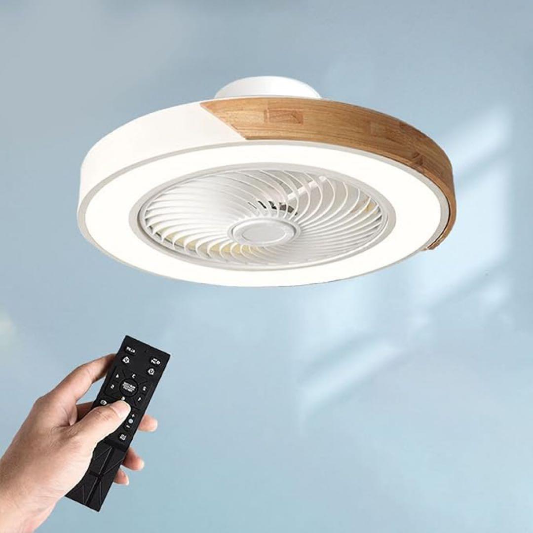 ファン付きシーリングライト 北欧 扇風機付き 無段階調 61vUNFy06yL._AC_UF350,