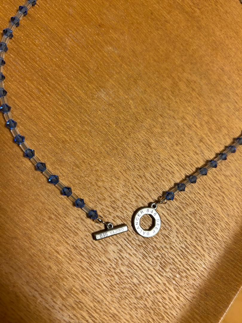 ヤジロ846 ネックレス 8SERIES サファイアブルー/シルバー 50cm - メルカリ