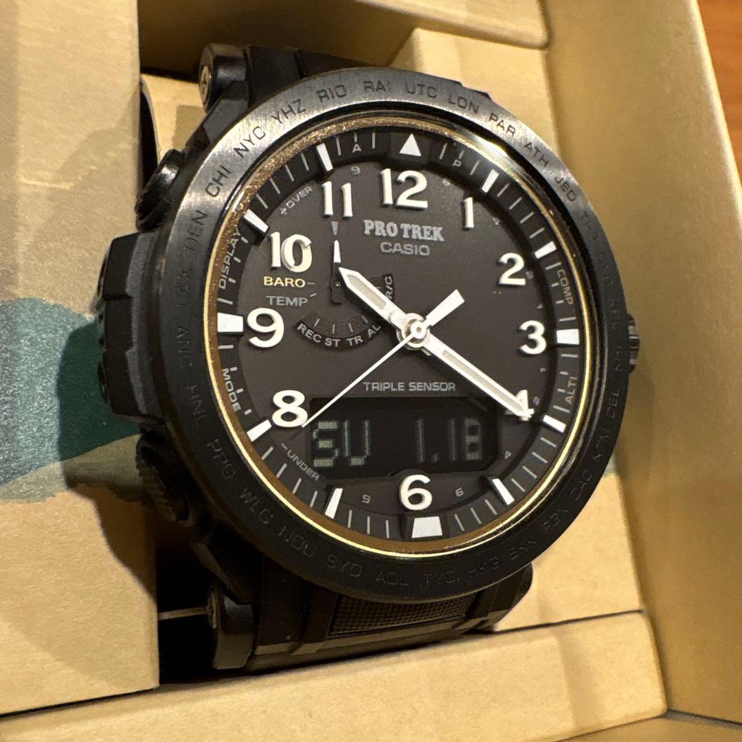 超美品】プロトレックCASIO PRW-51FC-1JF コンポジットバンド - メルカリ