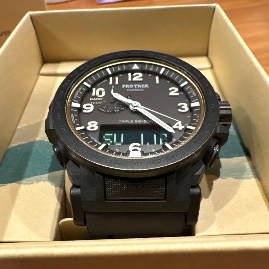 超美品】プロトレックCASIO PRW-51FC-1JF コンポジットバンド - メルカリ