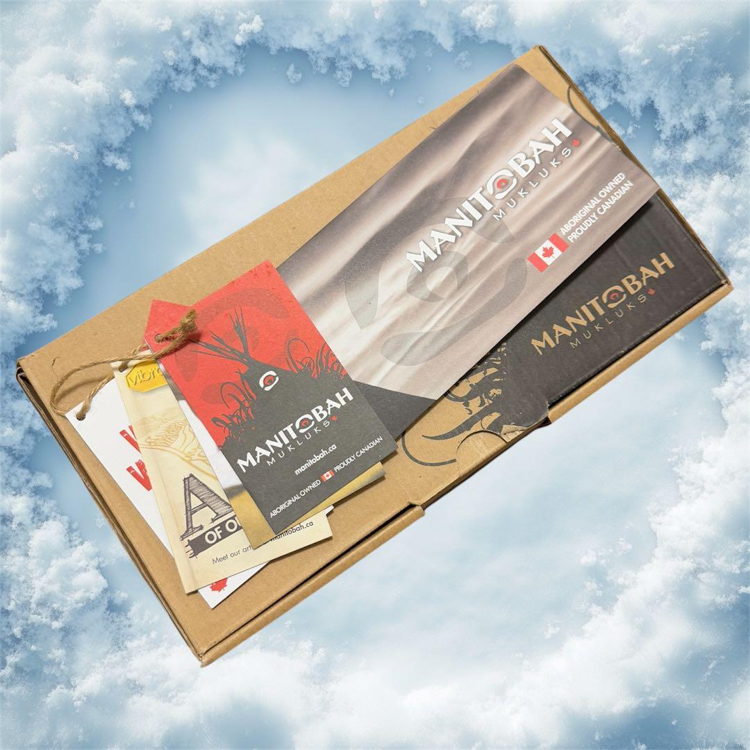 【新品】MANITOBAH 24cmマニトバ モカシン ブラウン 23.5cm