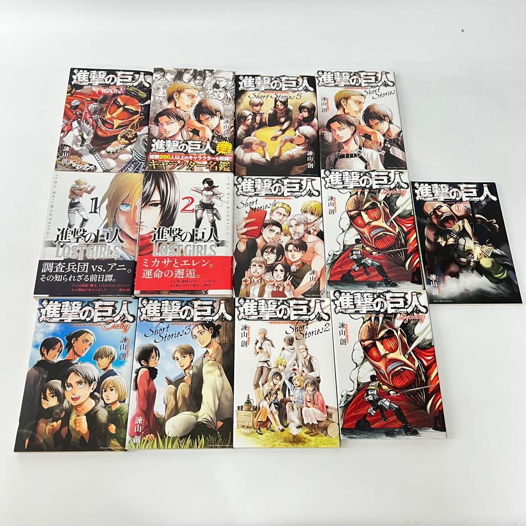 進撃の巨人 漫画 全巻セット 全34巻セット オリジナルDVD 缶バッジ