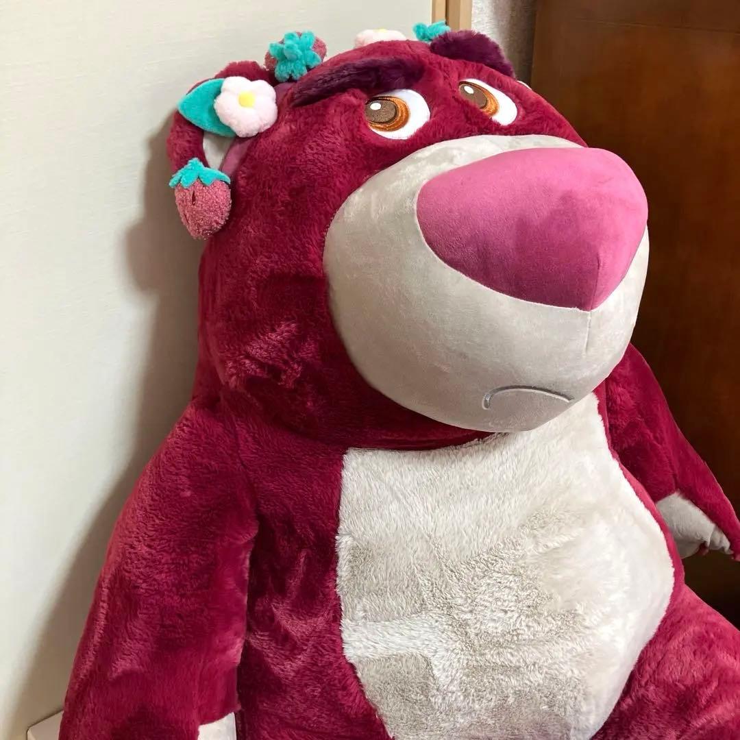 コストコ ロッツォ BIGぬいぐるみ いちごの香り付 80cmコストコ