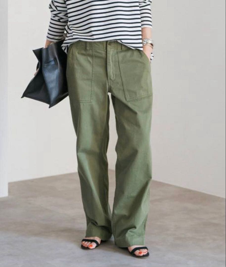 新品Spick and Span ルーズベイカーパンツ 追加》ルーズベイカーパンツ | スピック＆スパン(Spick and Span