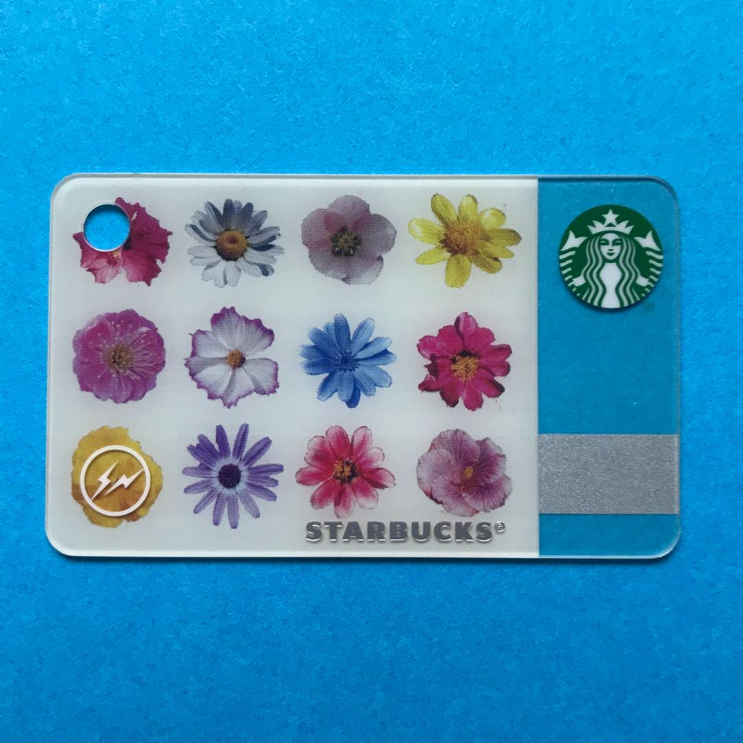 スタバカード fragment フラグメント ミニ フラワー ホワイト - メルカリ
