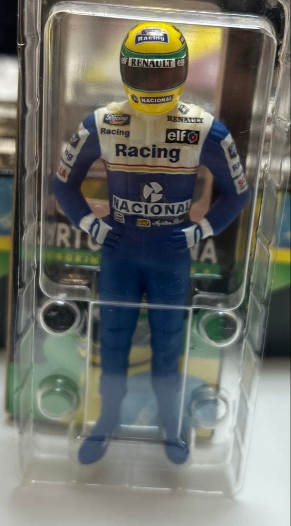 1/8 ミニチャンプス アイルトンセナ ヘルメット 5個セット+ セナ