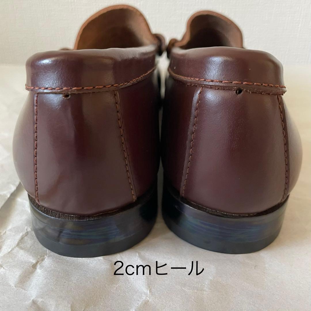 訳あり新品未使用品】REGAL ローファー 鏡面加工 茶 24cm 牛革 - メルカリ