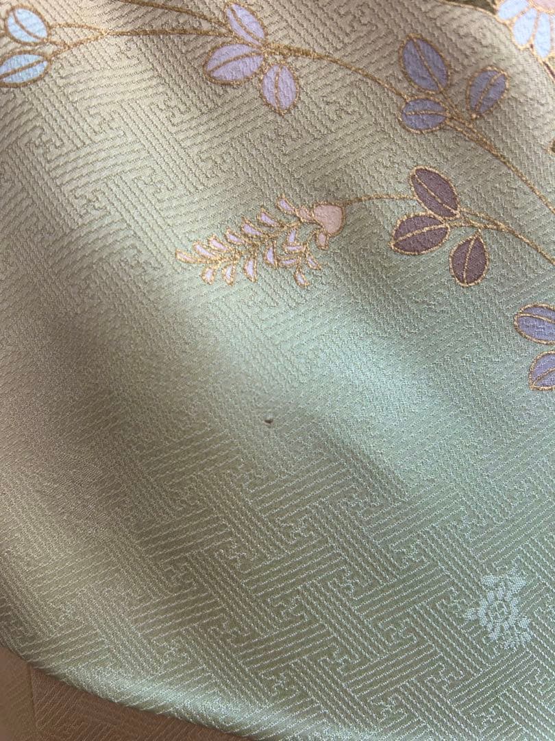 yan様専用 裄丈長め 鈴乃屋誂製 ガード加工済み 正絹訪問着 フルセット