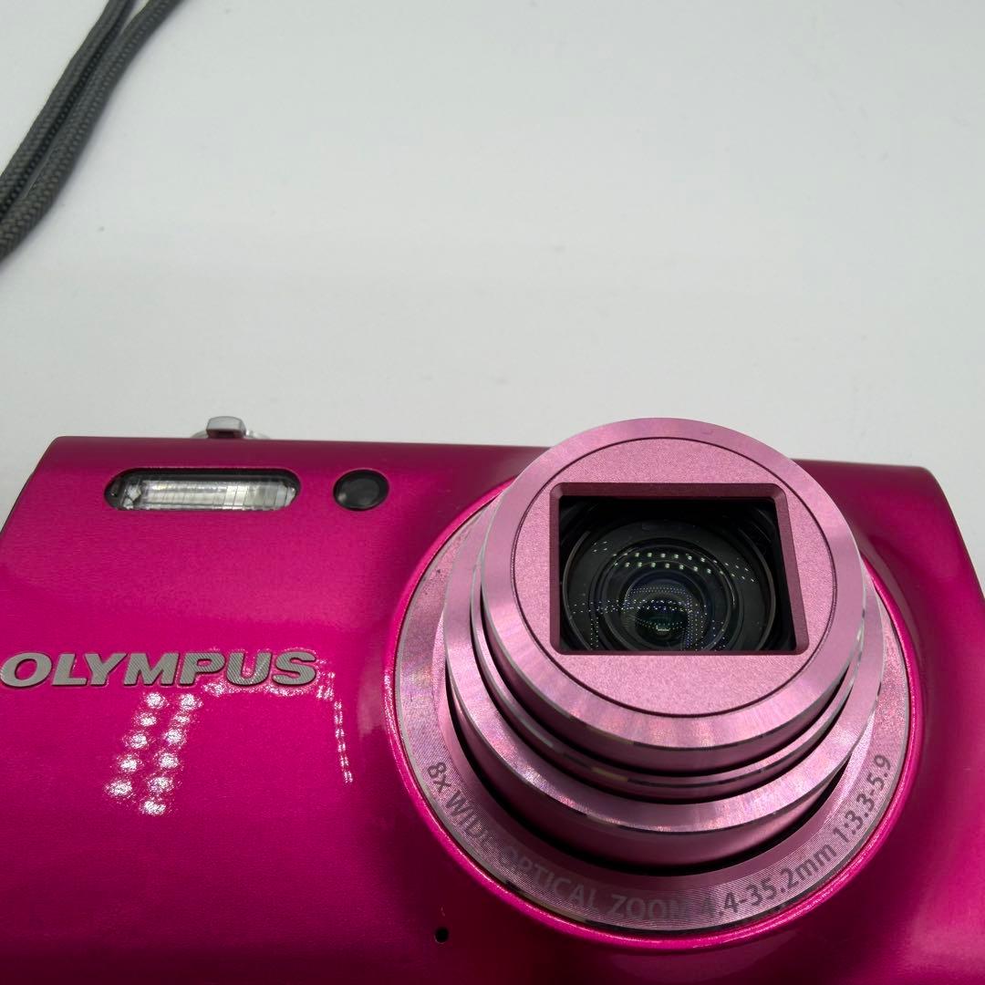 OLYMPUS オリンパス VH-510 コンデジ レトロ ピンク デジカメ - メルカリ