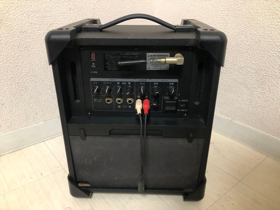 audio-technica ATW-SP707 アンプとワイアレスマイクAudio Technica