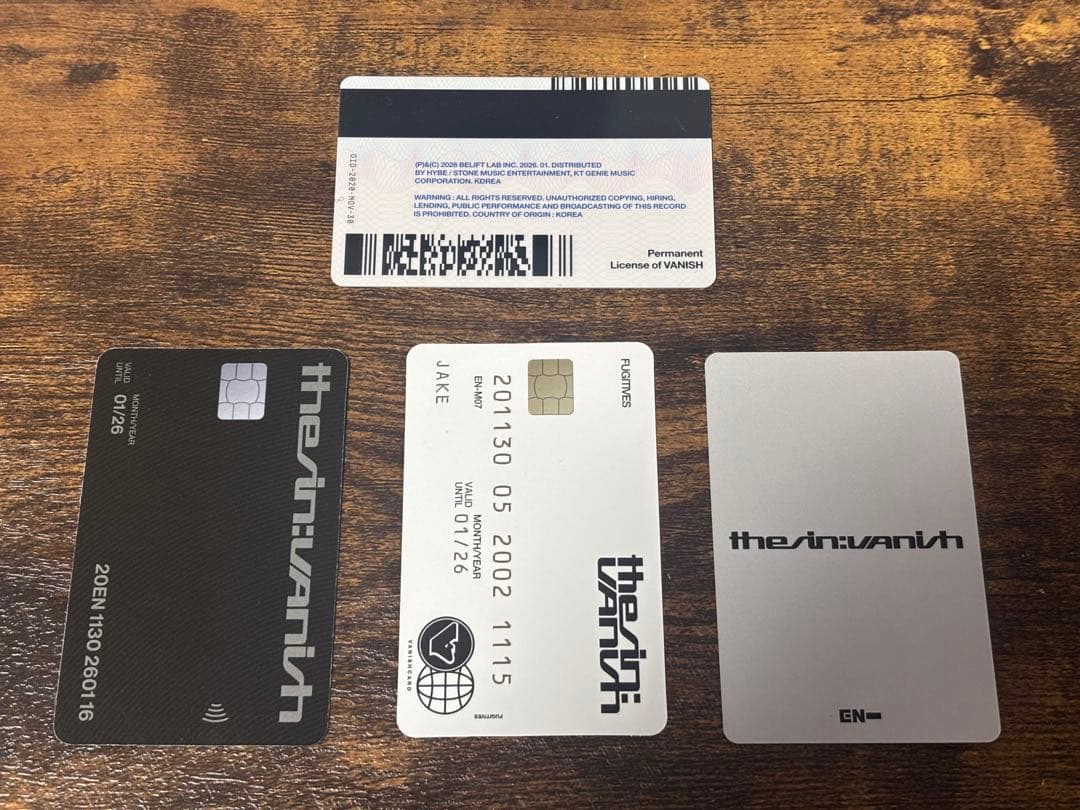 ENHYPEN THE SIN : VANISH ジェイク トレカセット - メルカリ