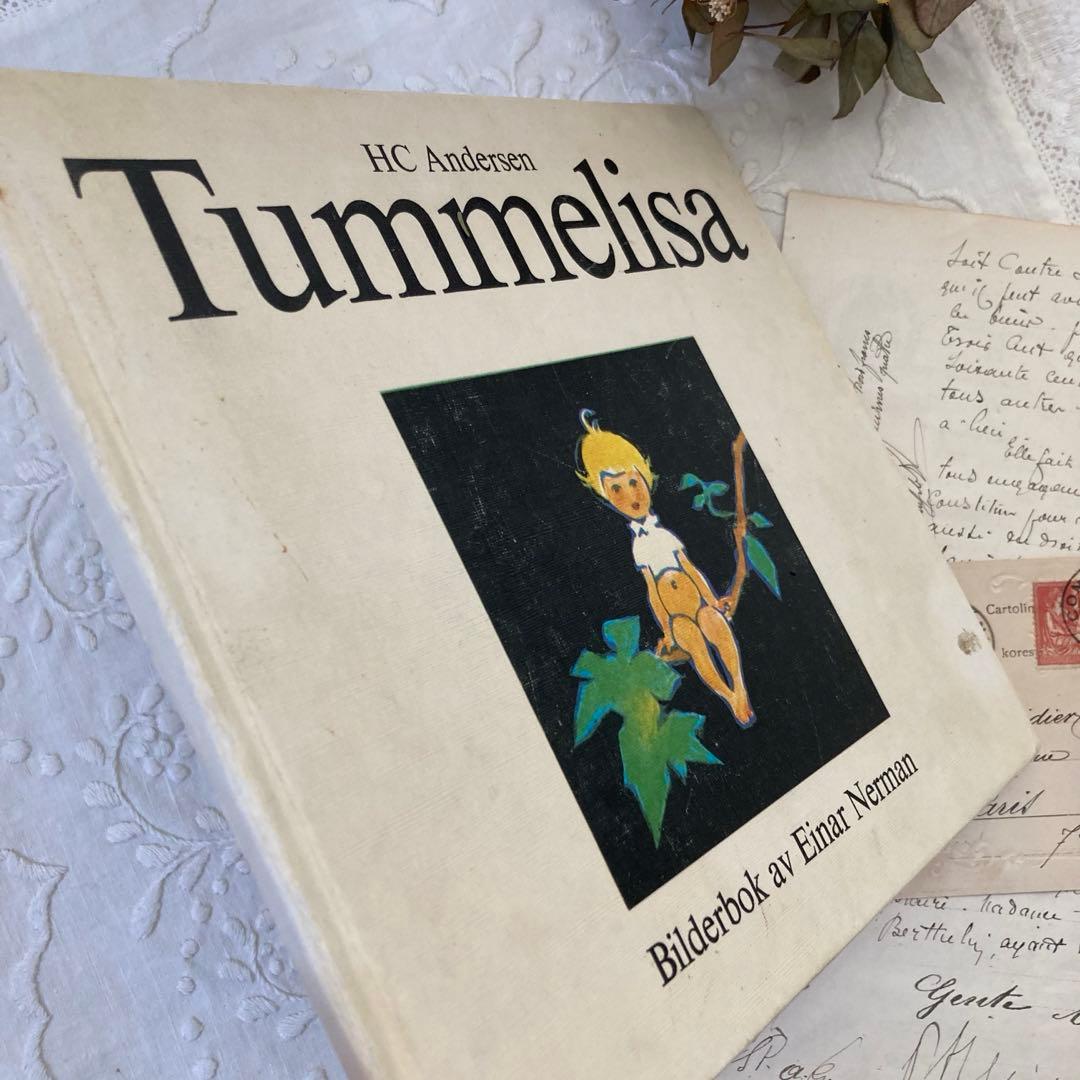 L294 洋書古書☆超希少☆エイナル・ネイマンの絵本 【おやゆび姫