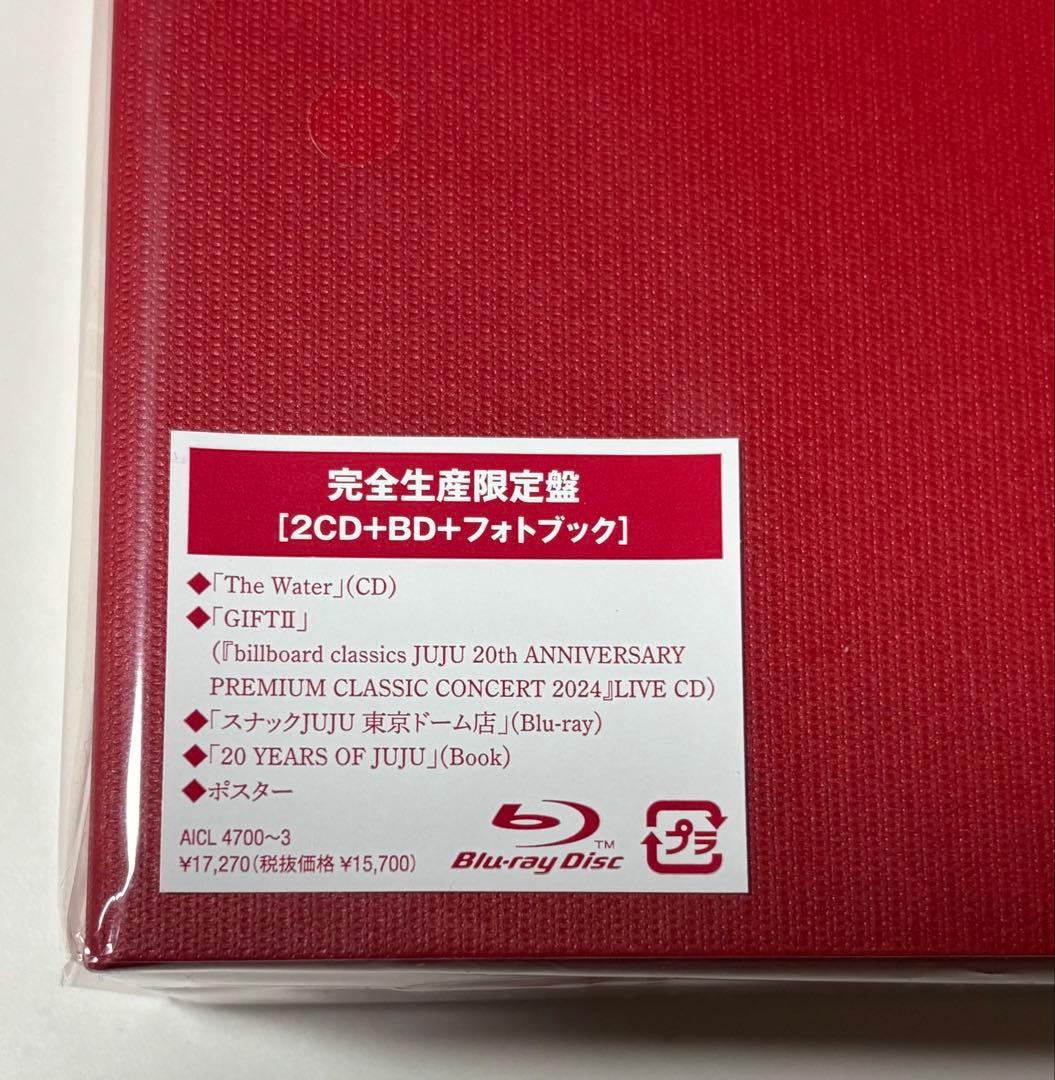 JUJU / The Water 完全生産限定盤