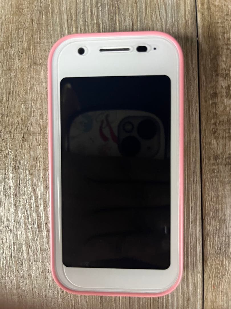 mamorino6 ホワイト ピンク 本体 au キッズ携帯 マモリーノ6 - メルカリ