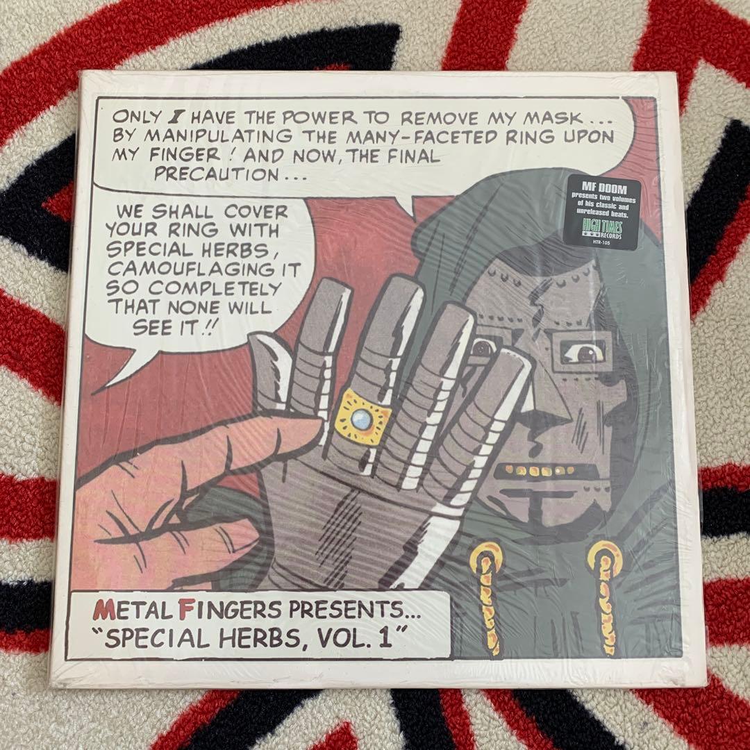 希少 L FINGERS FMDOOM hightimes レコード Metal Fingers Presents: Special Herbs Vol. 9 & 0【TAPE】- MF DOOM