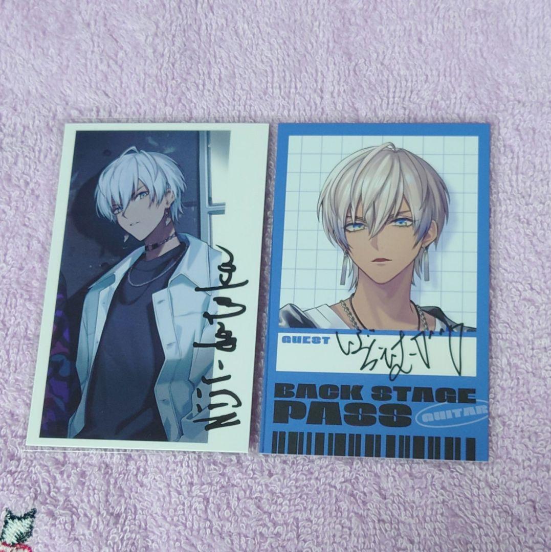 2時だとか ランダムカード チェキ イブラヒム KV サイン 2枚 - メルカリ