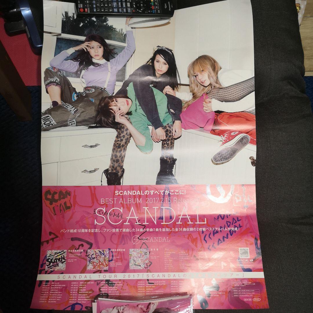 SCANDAL 直筆サイン入り写真 DVD ポスター セット