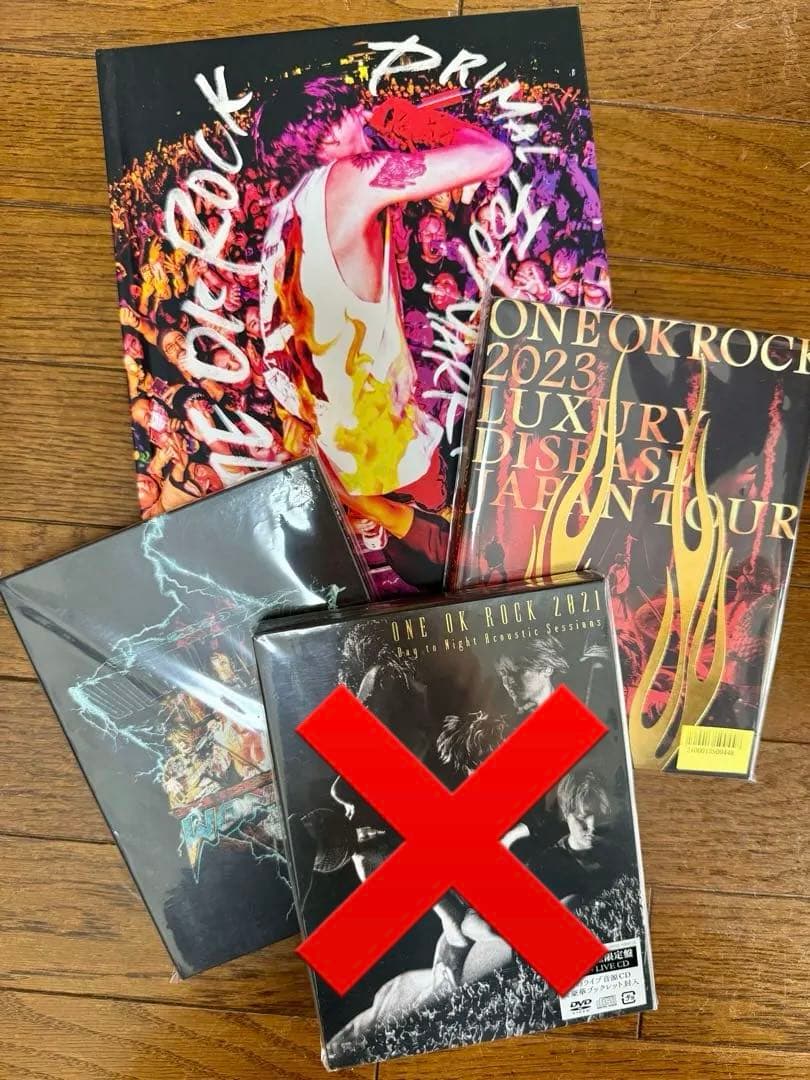 ONE OK ROCK ワンオク DVD まとめ売り ゲオ公式通販サイト/ゲオオンラインストア【中古】初限）ONE OK ROCK