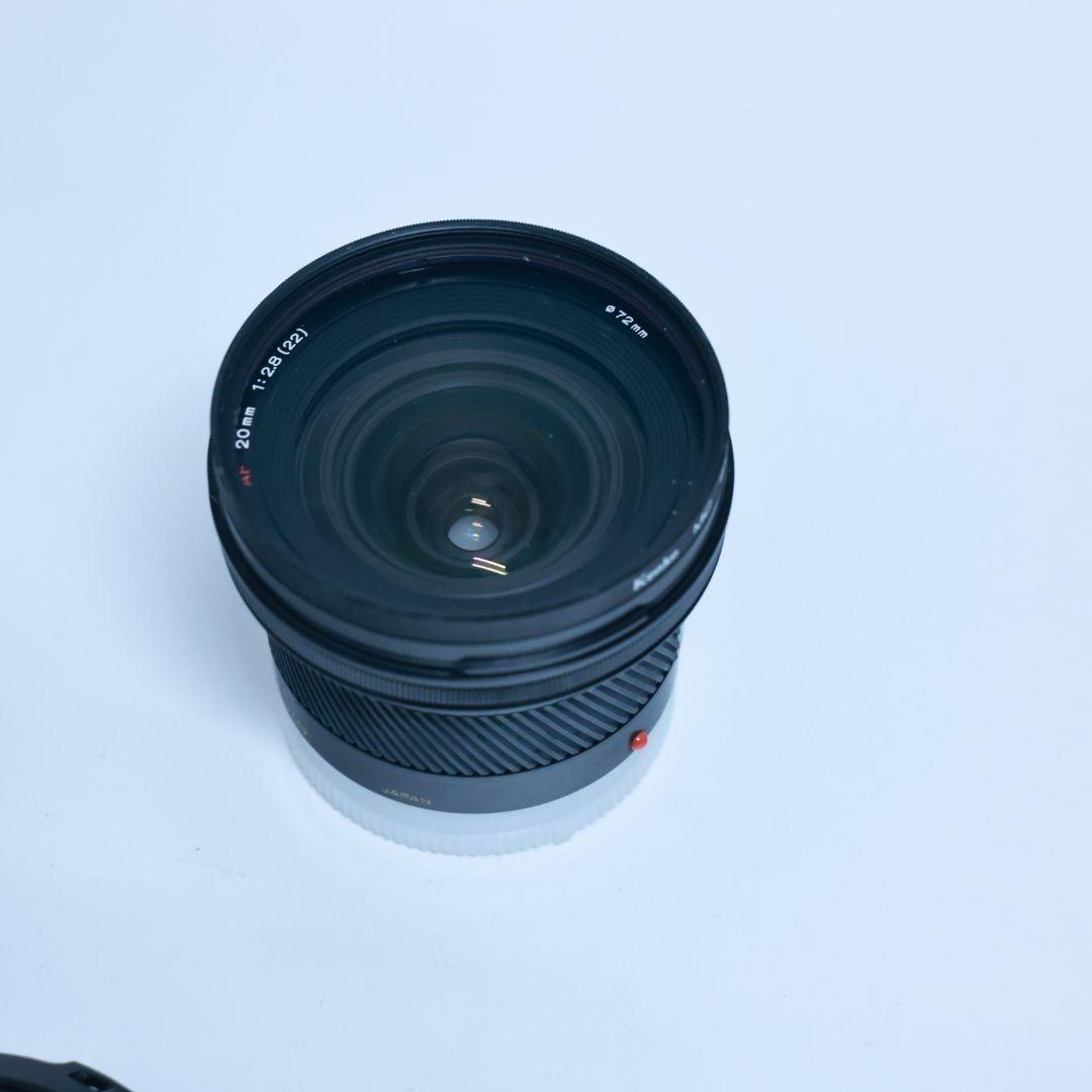 MINOLTA AF20mm F2.8 SONY αAマウント 単焦点レンズ
