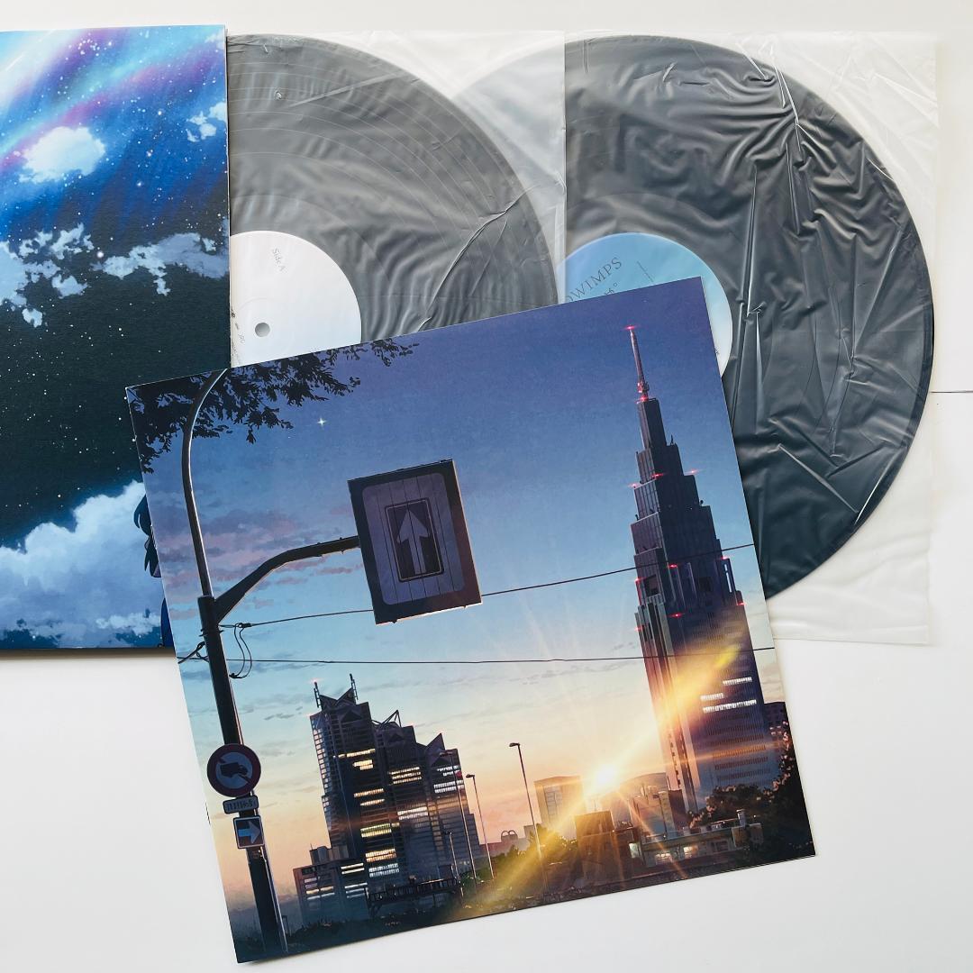 レコード2枚組 Radwimps 君の名は。 ラッドウィンプス 前前前世 新海誠