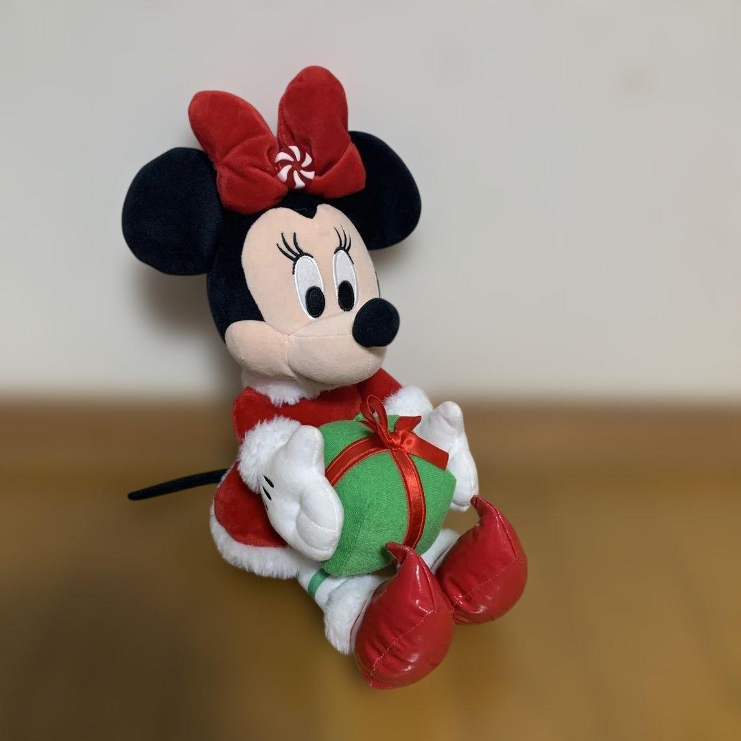 ディズニーストア ミニーぬいぐるみ クリスマス - メルカリ