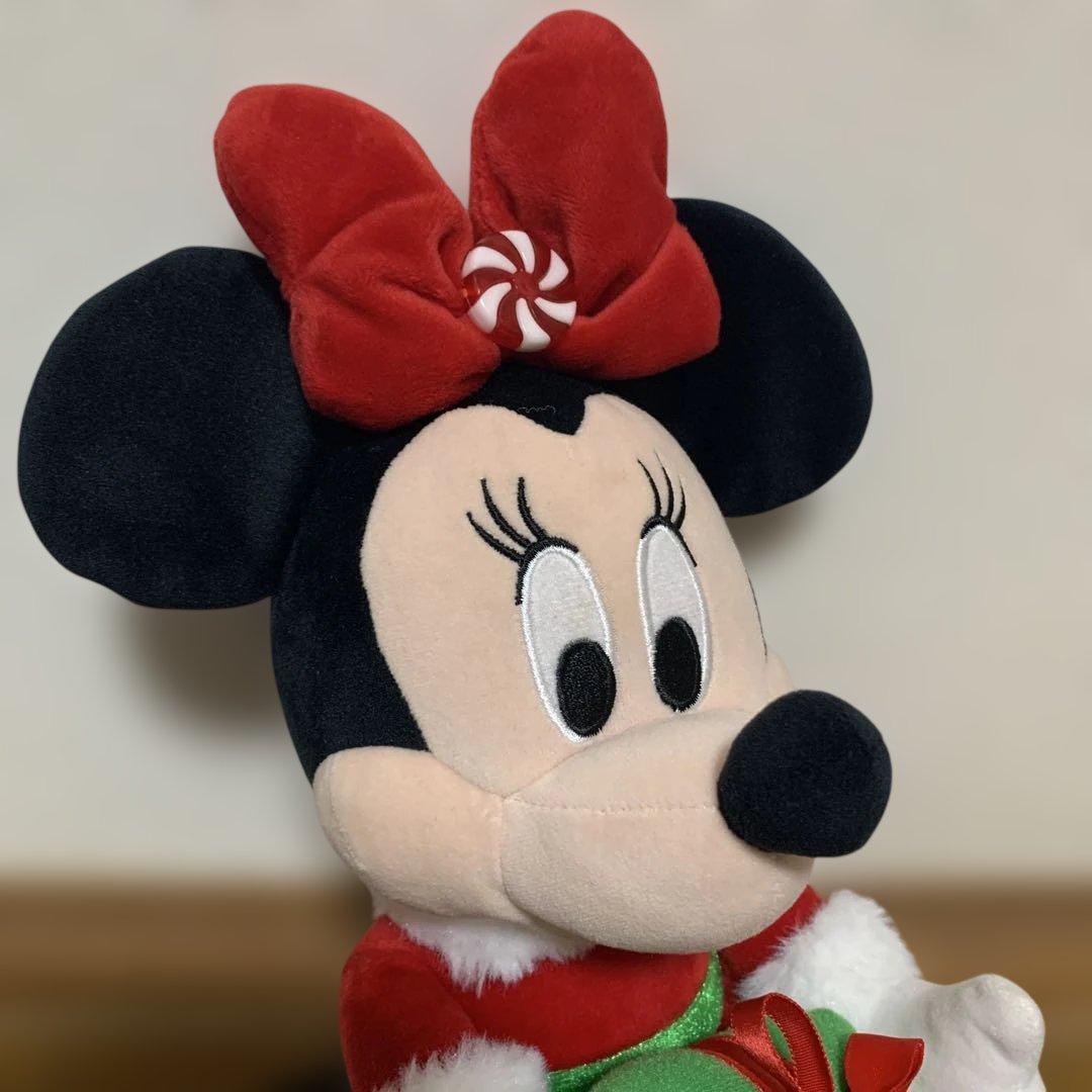 ディズニーストア ミニーぬいぐるみ クリスマス - メルカリ