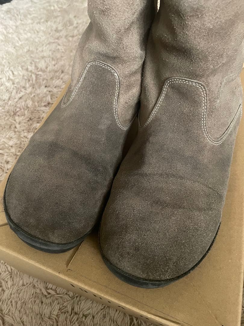 ナンバーナイン三浦着 gova スエードブーツ サイズ41 ベルギー製