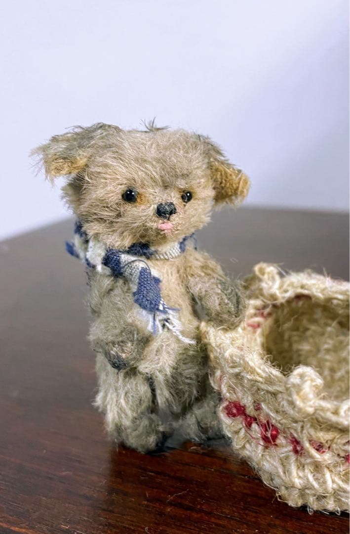 moriのえほん様 お茶目なワンコ ミニチュア ぬいぐるみ