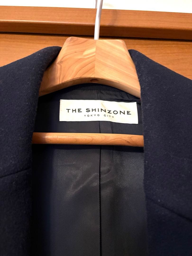 THE SHINZONE ☆シンゾーン☆ピーコートP-COAT ネイビー 36 - メルカリ