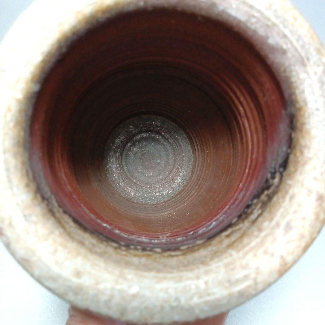 花入 (双耳) 備前 藤原 一門 茶道具