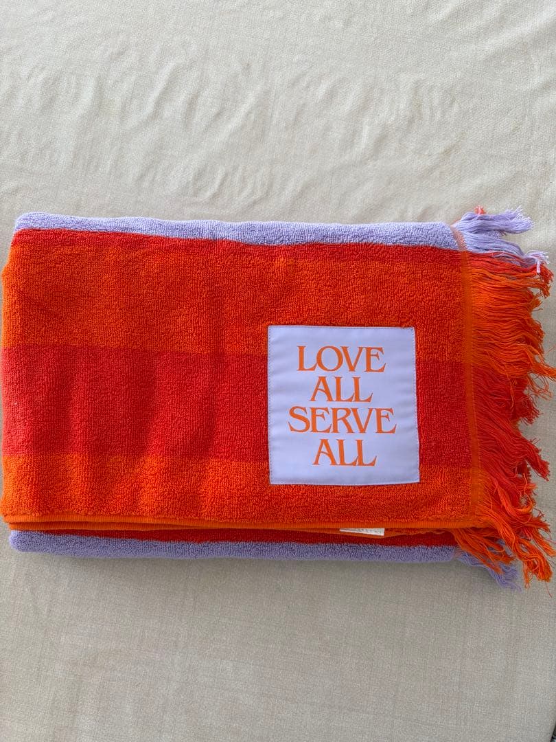 藤井風 LOVE ALL SERVE ALL バスタオル - メルカリ