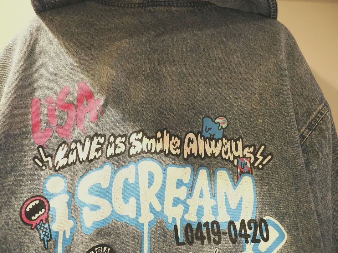 LISA デニムパーカー ～i SCREAM Ver.～ Mサイズの通販はau PAY