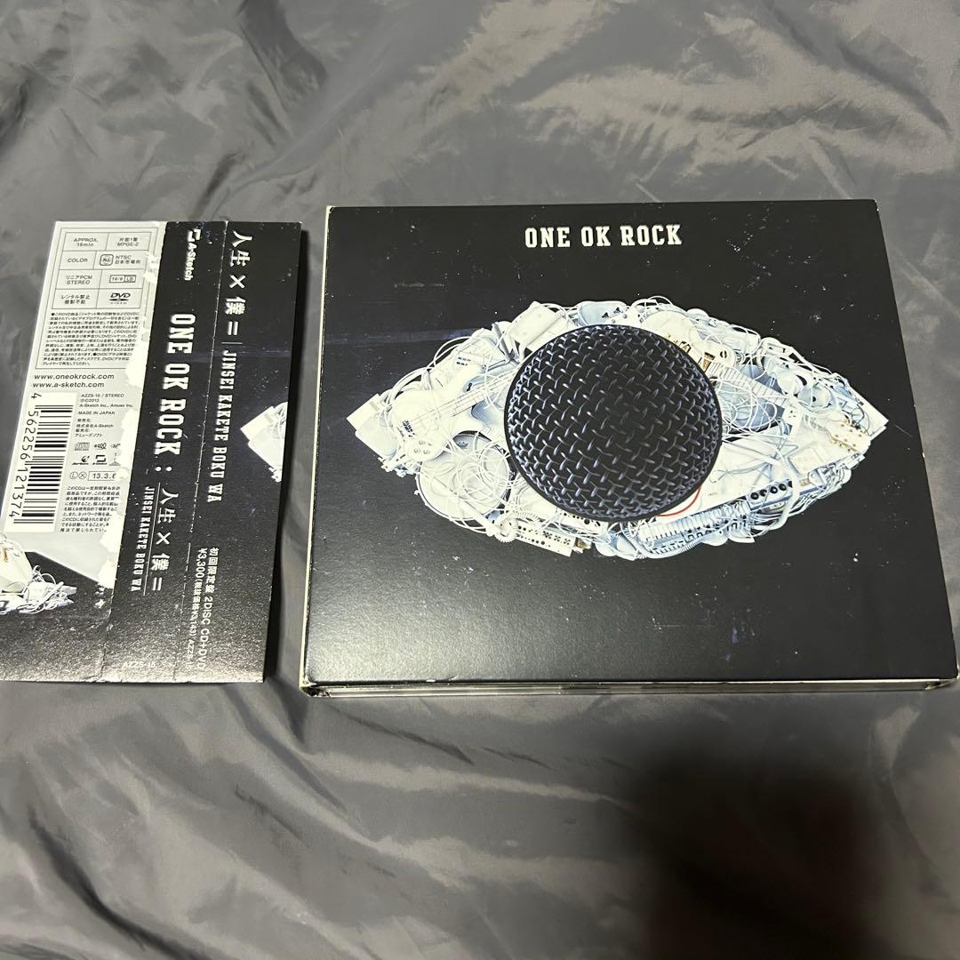 初回限定盤】ONE OK ROCK 人生×僕= CD+DVD - メルカリ