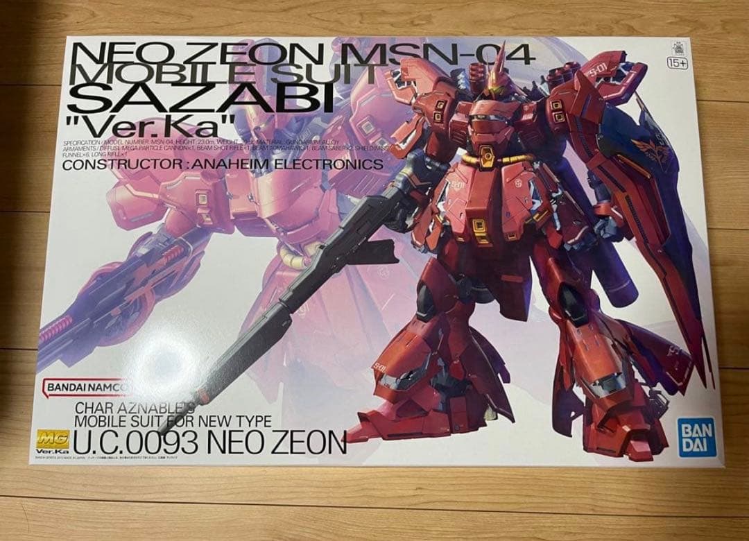 新品 未開封 MG 1/100 MSN-04 サザビー Ver.ka MG 機動戦士ガンダム 逆襲のシャア MSN-04 サザビー Ver.Ka 1/100