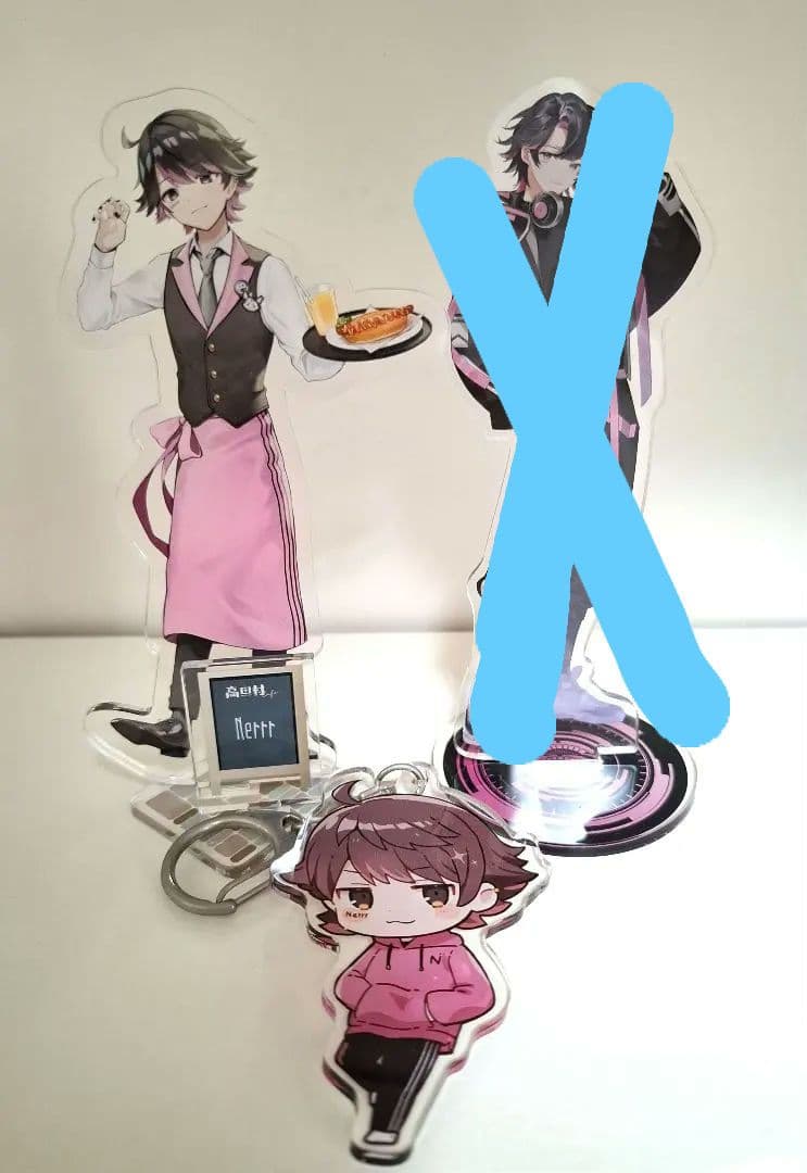 高田村 オレビバ ねろちゃん アクリルスタンド アクキー 3点セット