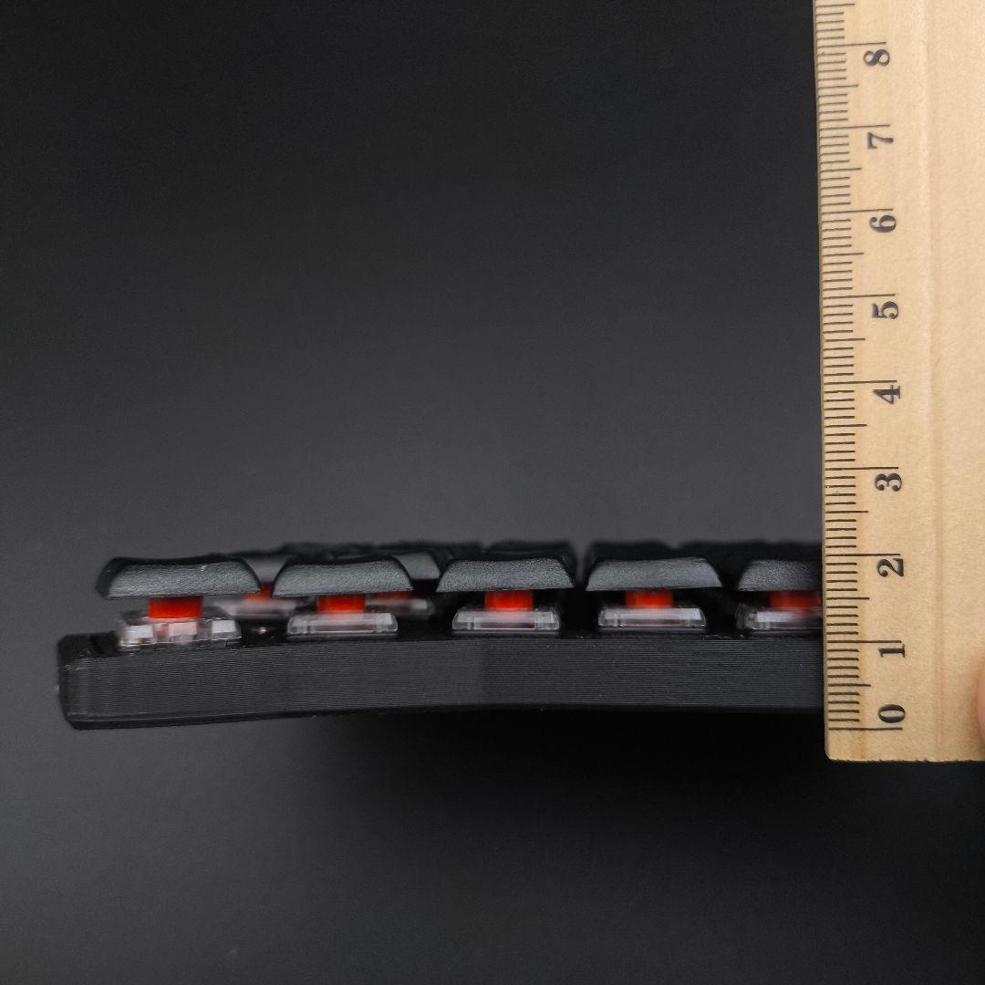 完成品】64キー自作キーボード ロープロファイル 無線化 - メルカリ