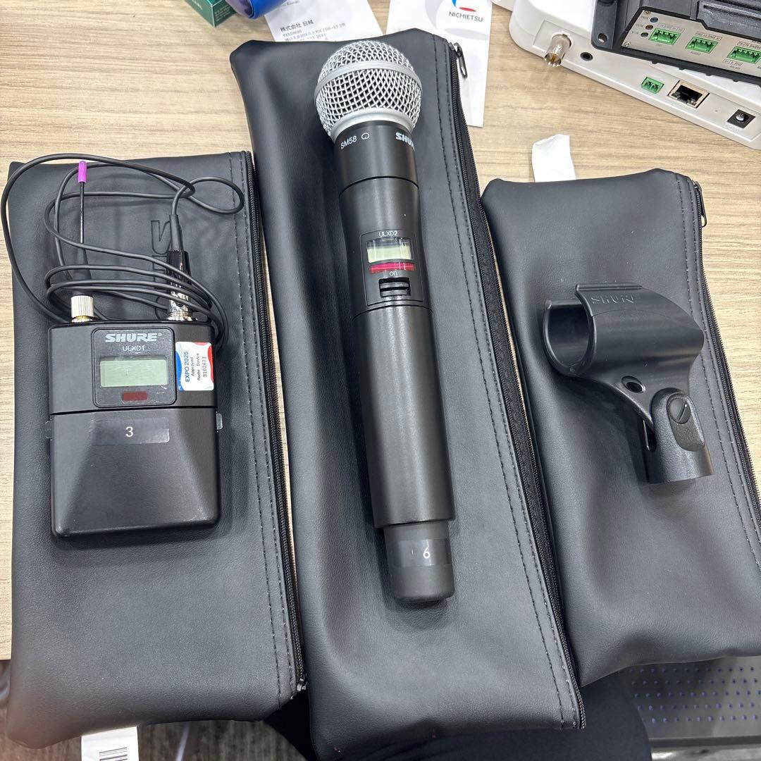 その他 SHURE ULXD1 - ULXD2 ULXD2/SM58 - Digital Handheld Transmitter with SM58 Capsule