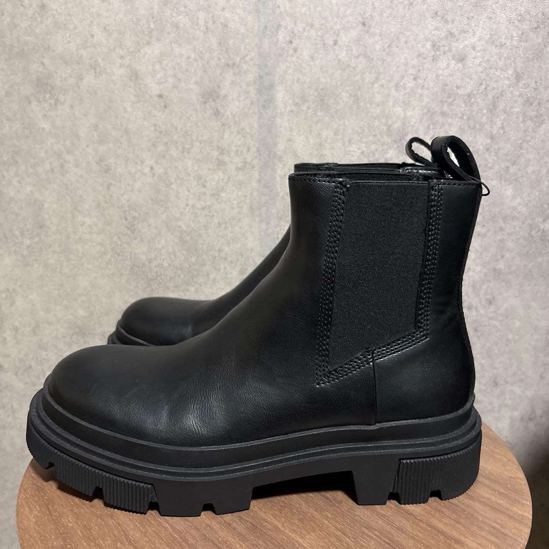 ZARA ザラ チャンキーチェルシーブーツ 40 25.8cm