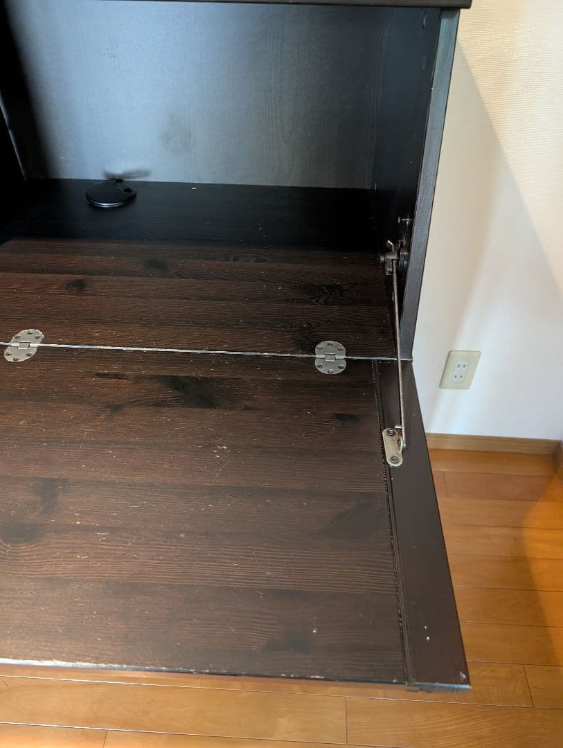 《送料込》IKEA ヘムネス ライティングビューロー ライティングデスク 机収納