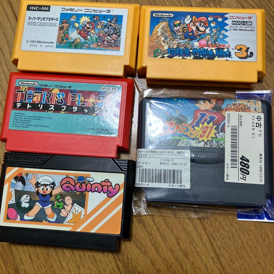 ファミコンソフト5本セット - メルカリ