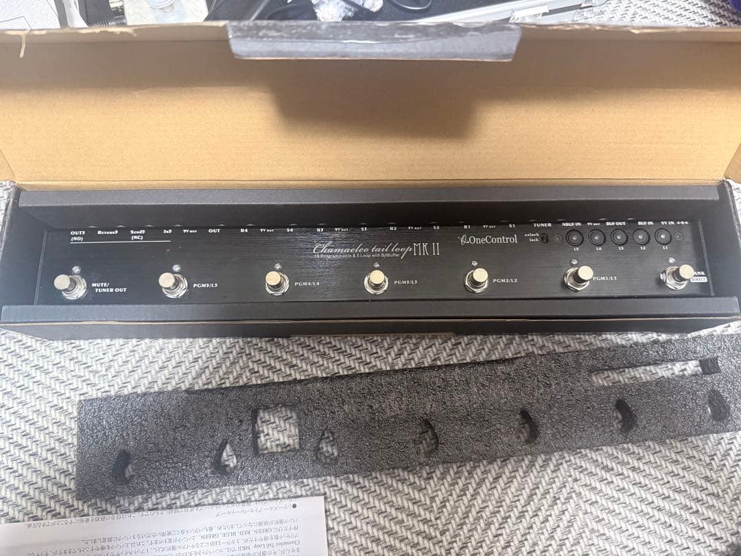 ギター one control chamaeleo tail loop mkii One Control CHAMAELEO-TAIL-LOOP-MKII One Control 5 Loop