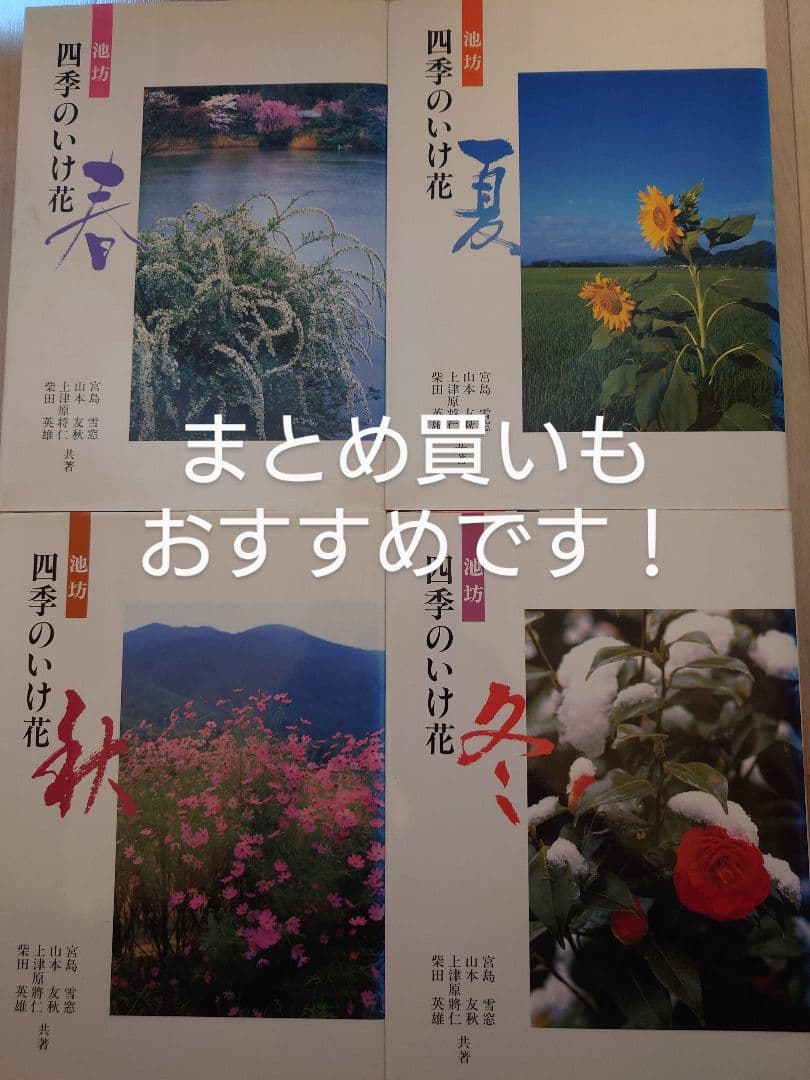 池坊】四季のいけ花 冬【華道】 - メルカリ