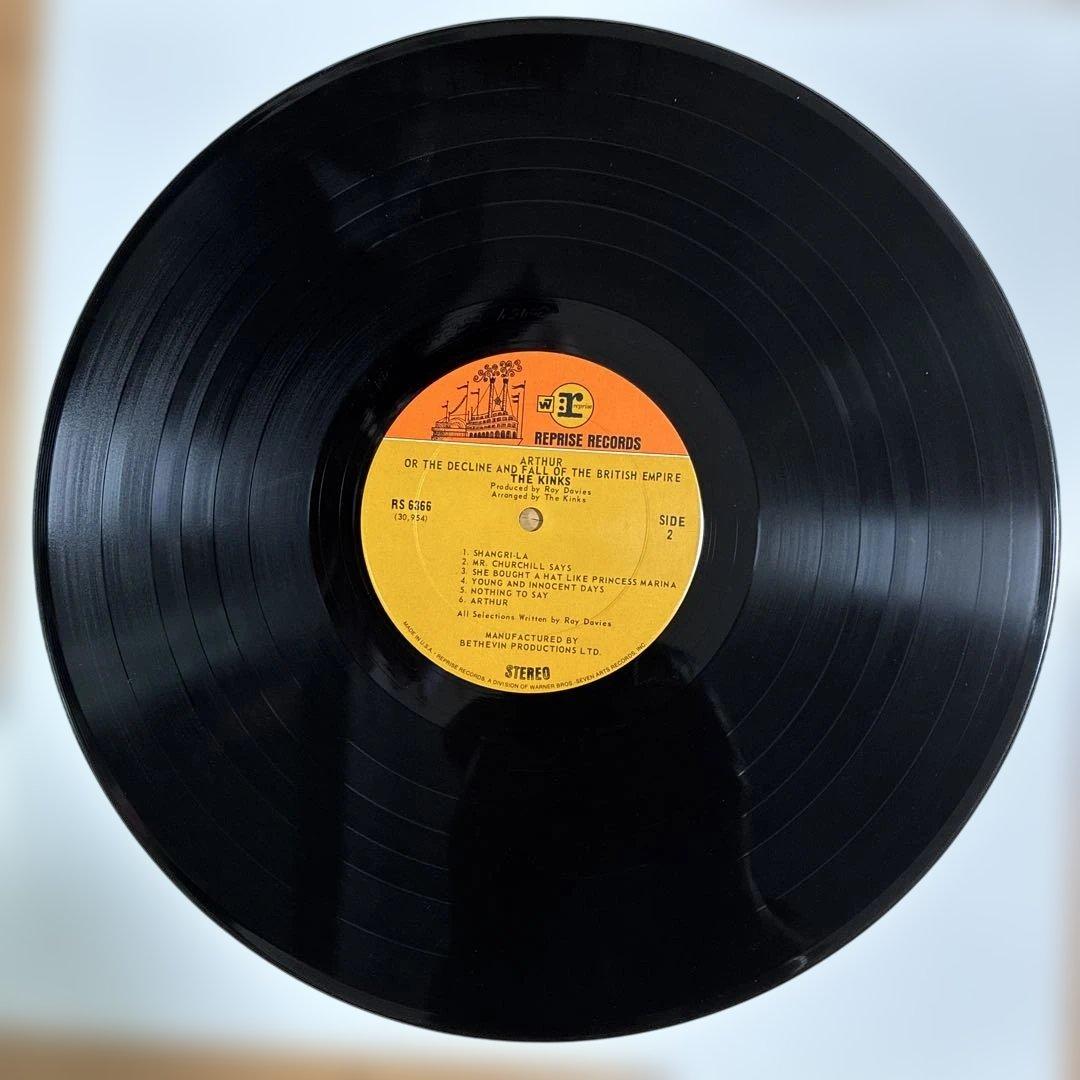 キンクス 名盤 レコード アーサー USオリジナル盤 - メルカリ