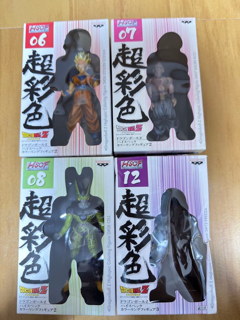 ドラゴンボールZ 超彩色 フィギュア 4体セット - メルカリ