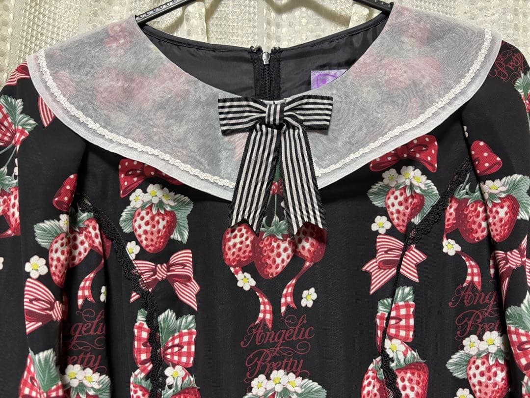 2/3終了⭐︎アンジェリックプリティ ワンピース&カチューシャ(黒)新品