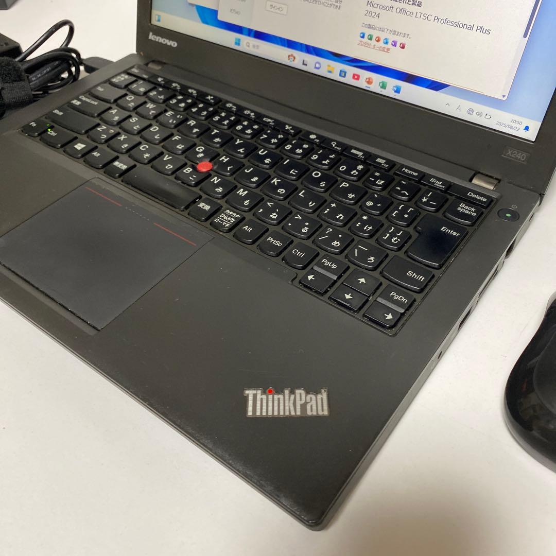 Windows11 オフィス2024年 SSD レノボ ThinkPad