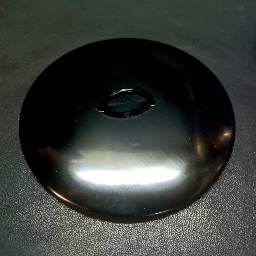 茶道具】☆乳白色 蓋付き ガラス 水指 ☆ オパールセント オパルセント